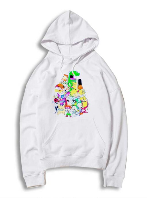 Nickelodeon Old School Group Characters Hoodie