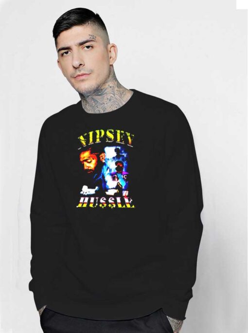 Nipsey Hussle Vintage Inspired Rapper Sweatshirt