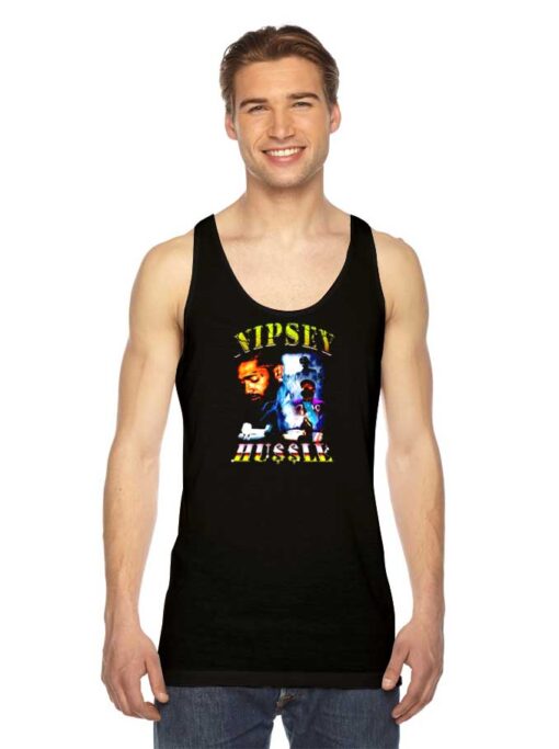 Nipsey Hussle Vintage Inspired Rapper Tank Top