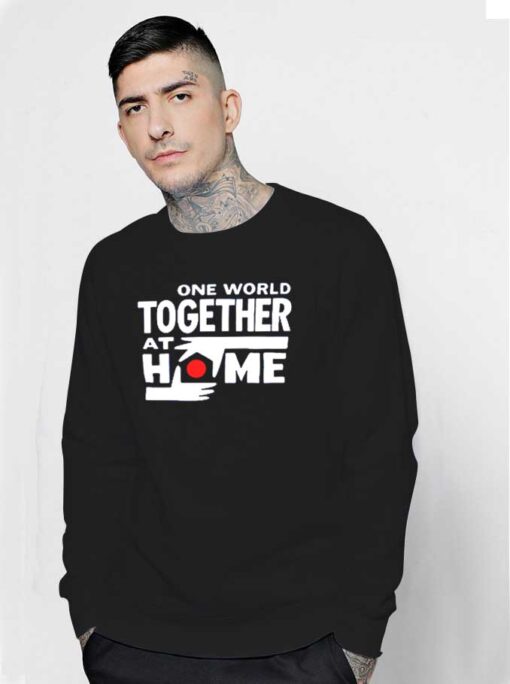 One World Together At Home Logo Sweatshirt