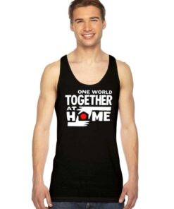 One World Together At Home Logo Tank Top