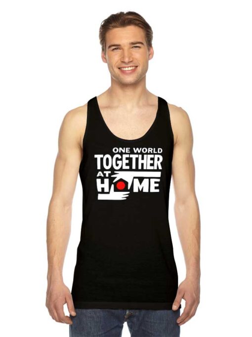 One World Together At Home Logo Tank Top