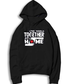 One World Together At Home Logo Hoodie