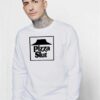 Pizza Slut Delivery Funny Logo Sweatshirt