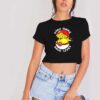 Pokemon Pikachu Stay Home Save Lives Crop Top Shirt