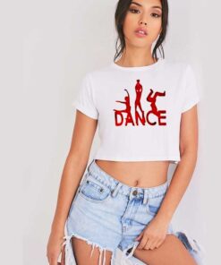 Save The Last Dance Logo Crop Top Shirt