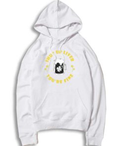 Shut Up Liver You're Fine Clover Beer Hoodie