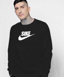 Sike Logo Nike Parody Sweatshirt