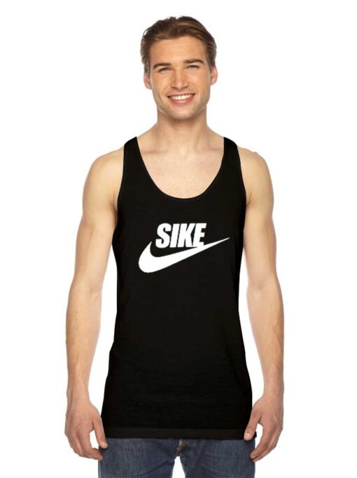 Sike Logo Nike Parody Tank Top