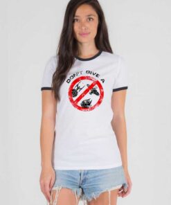 Star Wars Don't Give A Spaceship Vintage Ringer Tee