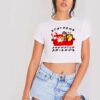 Stay Home And Watch Friends Show Crop Top Shirt