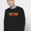 Stay Home Festival Metal Style Logo Sweatshirt