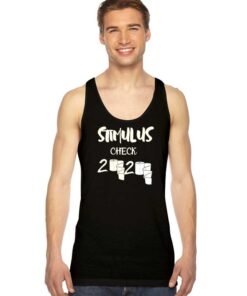 Stimulus Check 2020 Paper Toiler Quarantine Tank Top