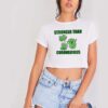 Stronger Than Coronavirus Pandemic Crop Top Shirt