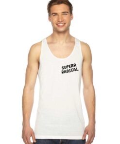 Superrradical Go To Hell Quote Tank Top