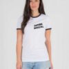 Superrradical Go To Hell Quote Ringer Tee