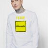 Team Chloroquine Coronavirus Logo Sweatshirt