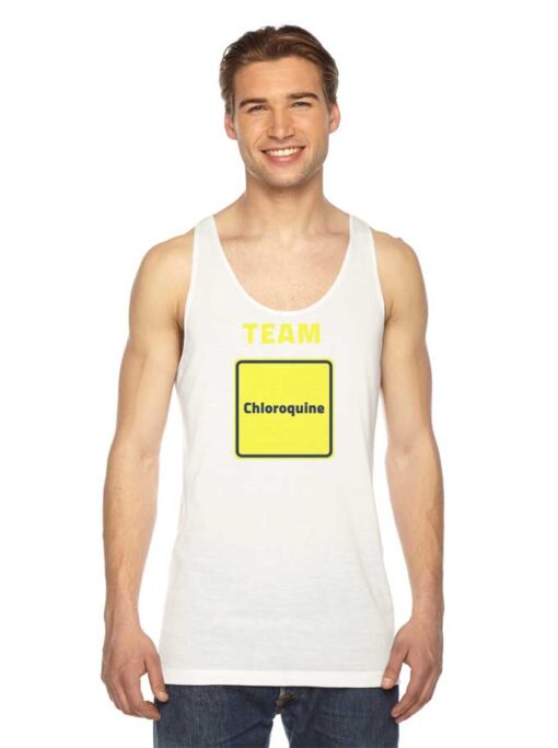 Team Chloroquine Coronavirus Logo Tank Top