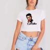 The Flash Ezra Miller Face Painting Crop Top Shirt