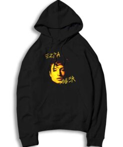 The Flash Ezra Miller Face Photo Vintage Hoodie