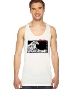 The Great Japanese Wave Of Kanazawa Tank Top