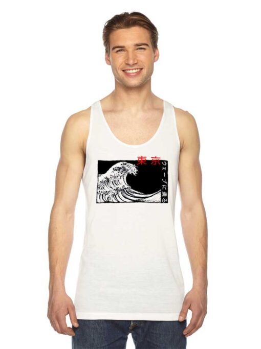 The Great Japanese Wave Of Kanazawa Tank Top