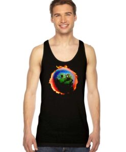 The Scotts Smiling Burning Earth Travis Scott Tank Top