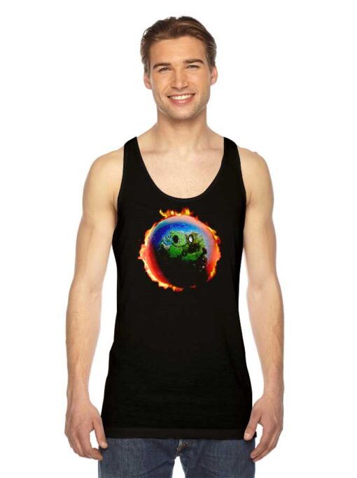 The Scotts Smiling Burning Earth Travis Scott Tank Top