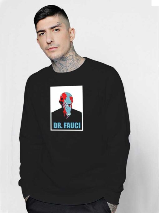 The Stressed Doctor Fauci Retro Sweatshirt