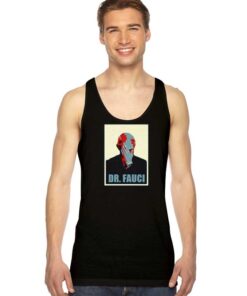 The Stressed Doctor Fauci Retro Tank Top