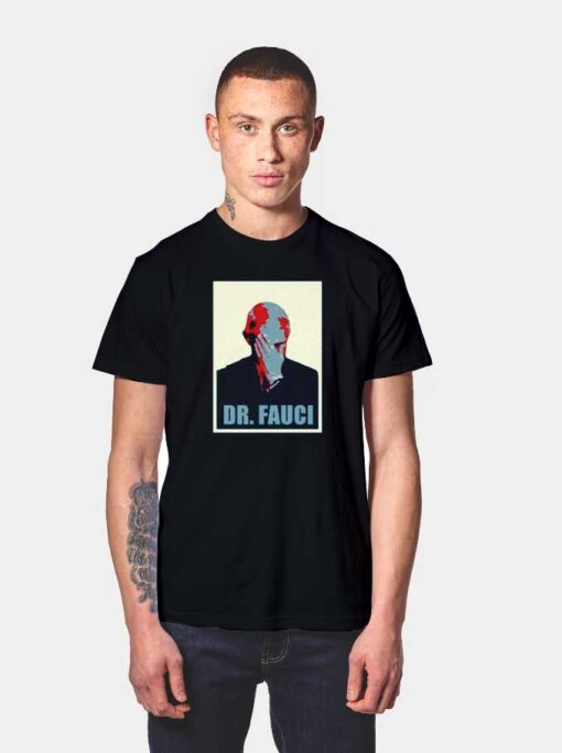 The Stressed Doctor Fauci Retro T Shirt