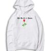 The World Is Yours Red Rose Flower Hoodie