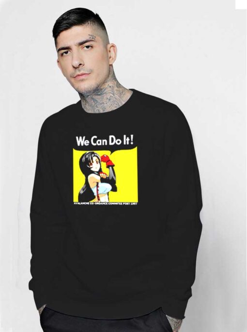 Tifa We Can Do It Cloud Sweatshirt