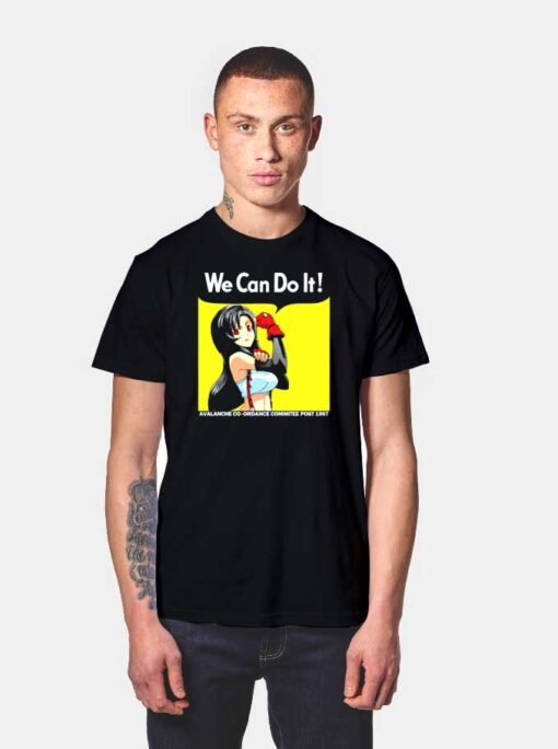 Tifa We Can Do It Cloud T Shirt