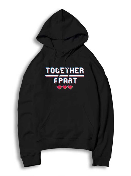 Together Apart Quarantine 2020 Retro Hoodie