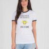 Together We Can Do It Stay At Home Biohazard Ringer Tee