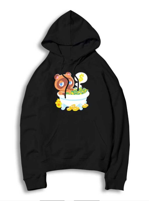 Tom Nook Bank Bath Animal Crossing Hoodie