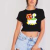 Tom Nook Bank Bath Animal Crossing Crop Top Shirt