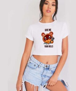 Tom Nook Give Me Your Bells Crop Top Shirt