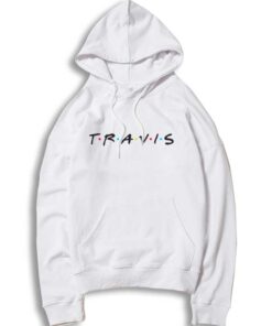 Travis Friends TV Show Style Logo Hoodie