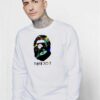 Travis Scott Astro Space Jack Bape Ape Head Sweatshirt