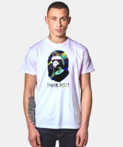 Travis Scott Astro Space Jack Bape Ape Head T Shirt