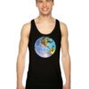 Travis Scott Astroworld Earth Globe Smiley Tank Top