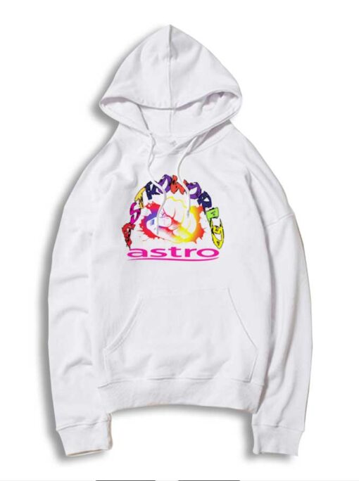 Travis Scott Astroworld Rainbow Logo Hoodie