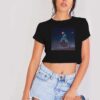 Travis Scott Fortnite Astronomical Space Planets Crop Top Shirt