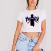 Travis Scott Fortnite Astronomical Space Thrasher Logo Crop Top Shirt