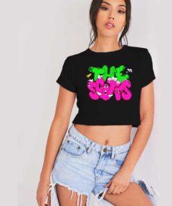 Travis Scott Fortnite The Scotts Monster Doodle Crop Top Shirt