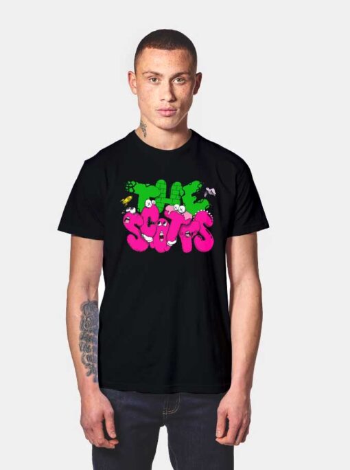 Travis Scott Fortnite The Scotts Monster Doodle T Shirt