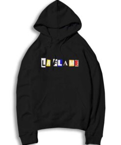 Travis Scott La Flame Words Block Hoodie