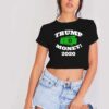 Trump Money 2020 Stimulus Check Crop Top Shirt